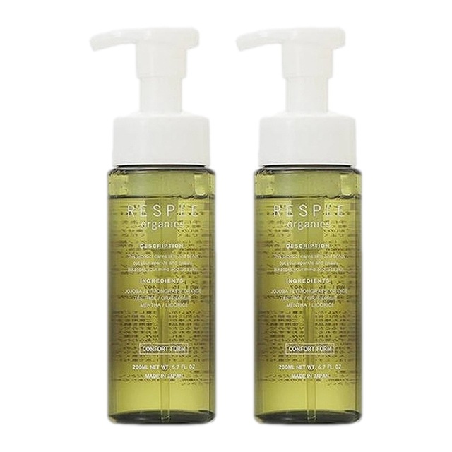 レスプルオーガニクス コンフォートフォーム 200ml x 2 お得な2個セット