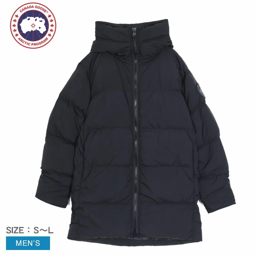 メンズ ダウンアウター ローレンス パッファー ジャケット 2801MB 防寒 上着 長袖 アウトドア おしゃれ スタイリッシュ シンプル 冬服 ブラックレーベル ブラック 黒 ブランド