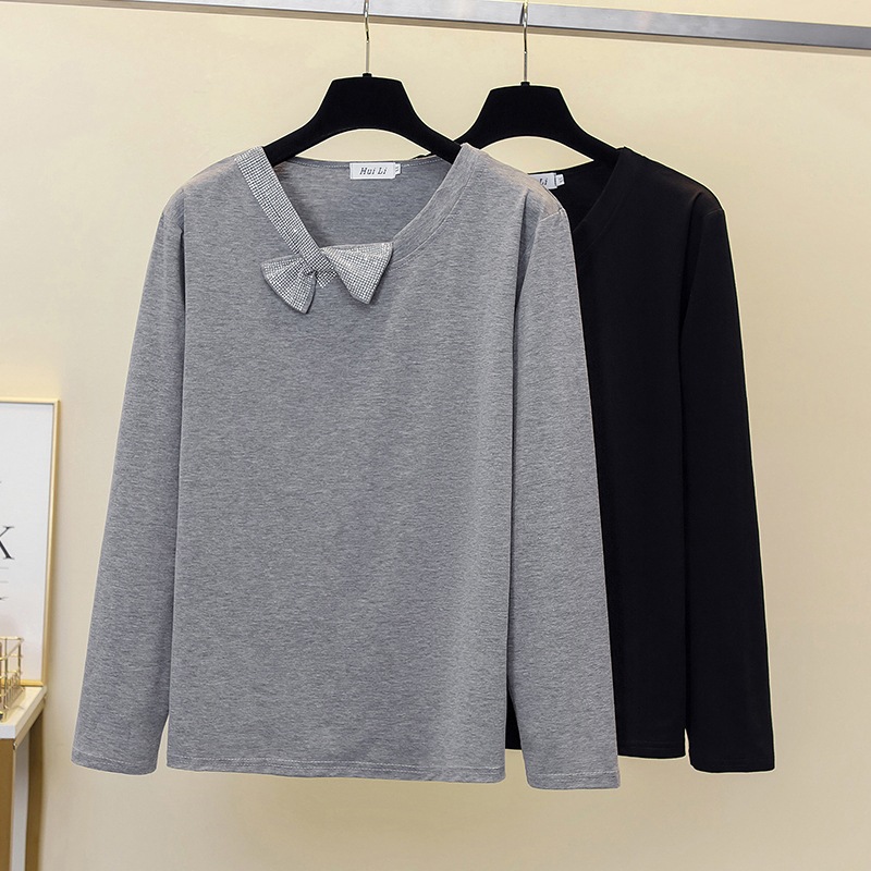 トップス ラージサイズ Vネック ニット レディース 新作 秋 ルーズフィット 薄い 長袖 プルオーバー ラメ リボン レギュラー丈 ルーズ ラフ 10代 20代 30代 着やすい おしゃれ