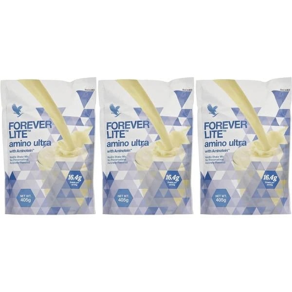 【3個セット】 FLP ライト アミノウルトラ 405g（粉末）[ソイプロテイン]