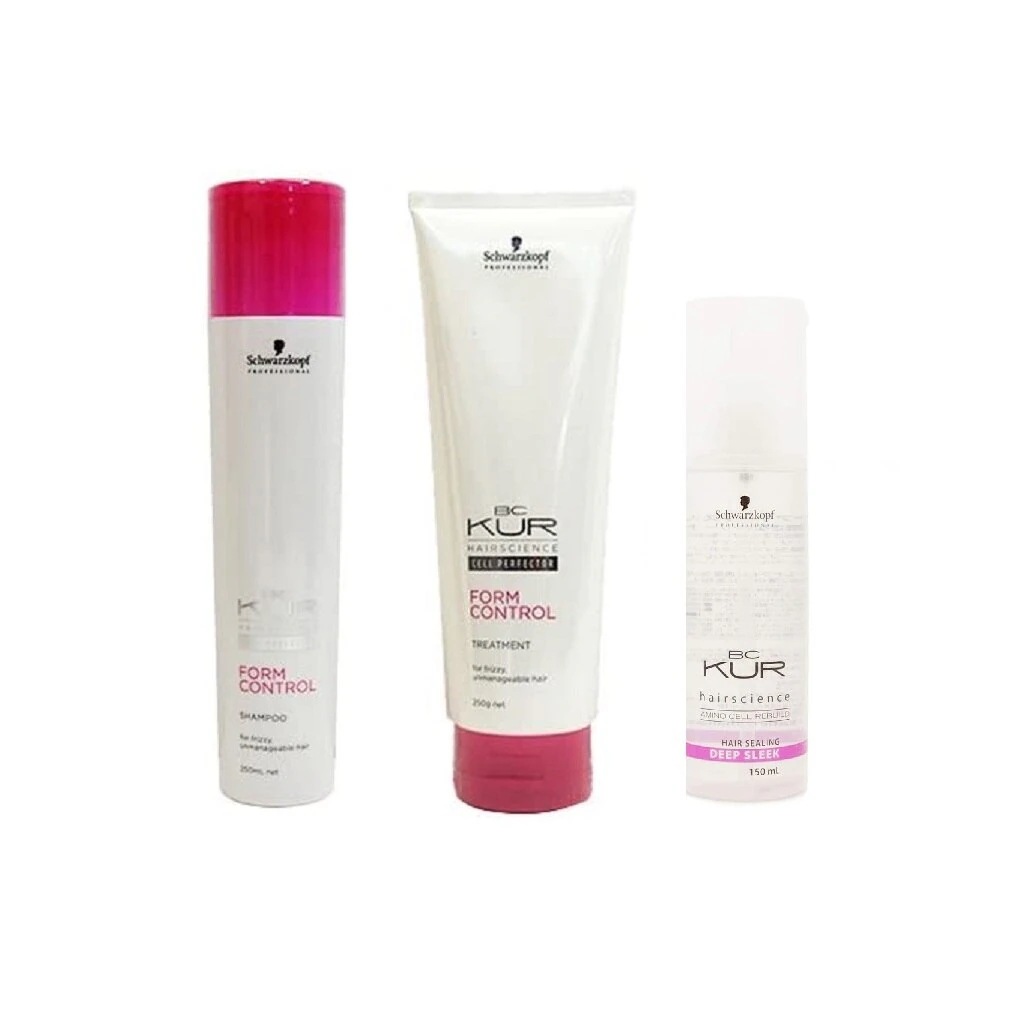 BCクア フォルムコントロール シャンプー トリートメント 250 + ディープスリーク 150