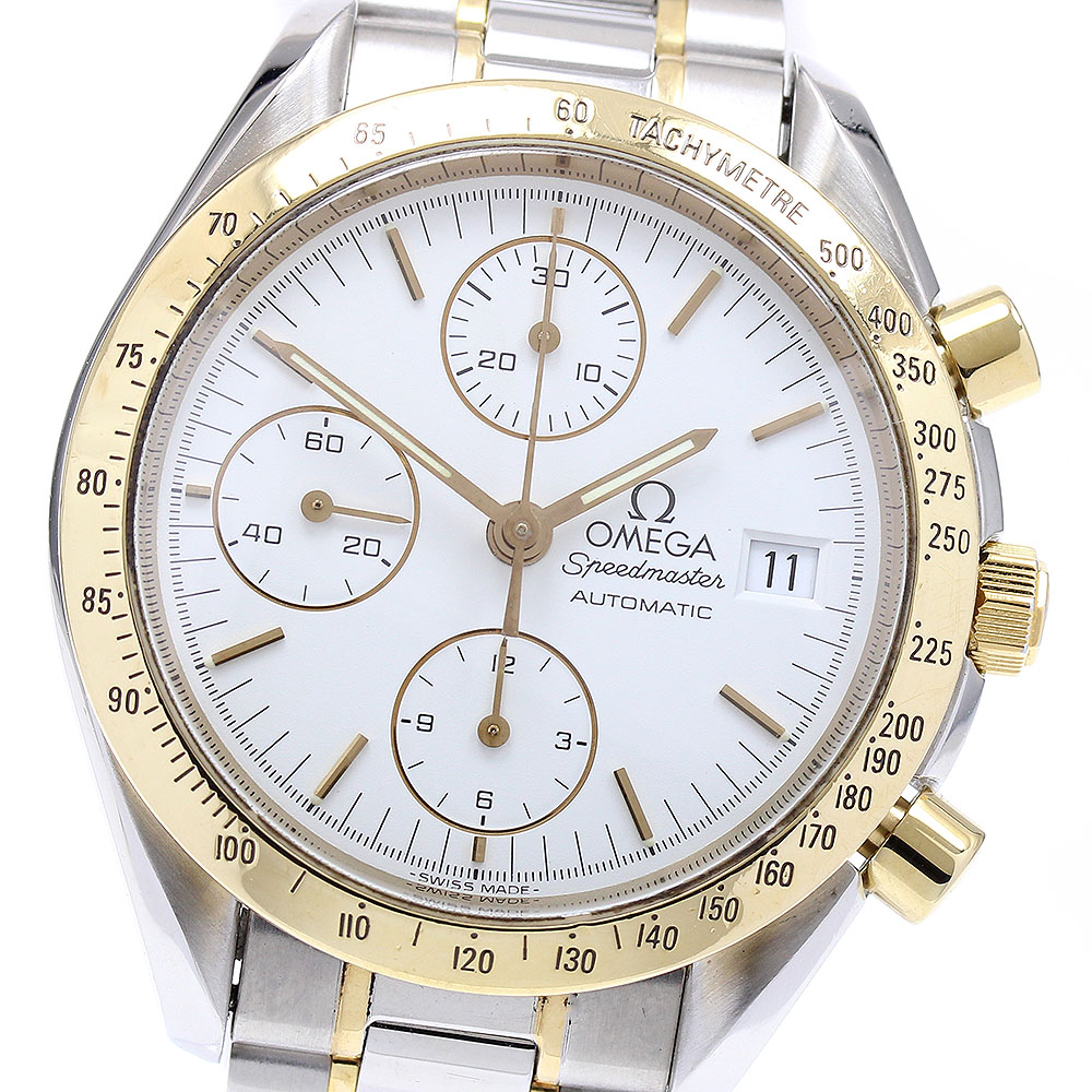 オメガ OMEGA 3311.20 スピードマスター デイト クロノグラフ 自動巻き メンズ _785344【中古】