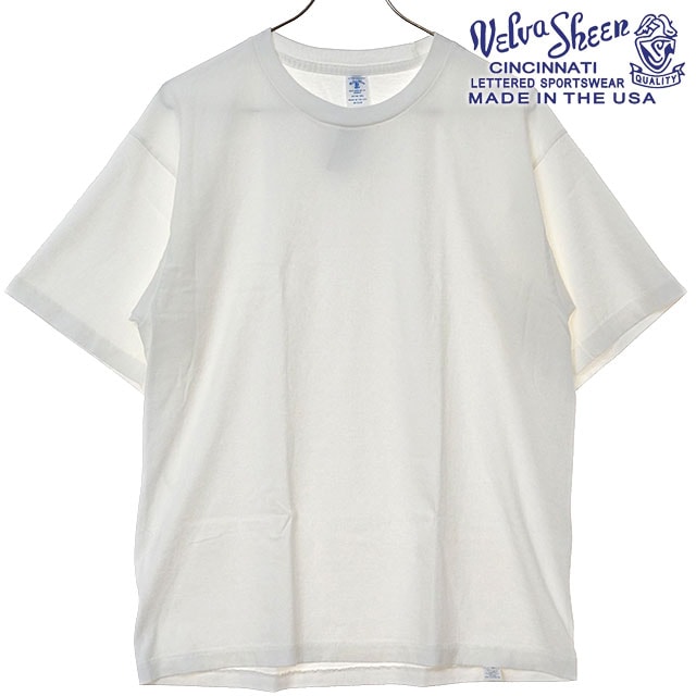 メール便 ベルバシーン VELVA SHEEN 1パック ショートスリーブ クルーネック Tシャツ [162319] MADE IN USA メンズ アメリカ製 トップス 無地Tee 正規取扱店 4,858円