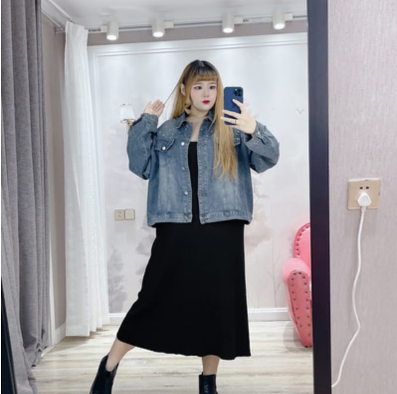 アウター デート Gジャン 上着 袖あり 長袖 かわいい 大人可愛い きれいめ シンプル カジュアル 大人 上品 おしゃれ お洒落 主役級 存在感 春 秋 10代 20代 30代 レディース 女性用