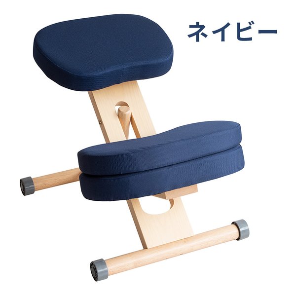 プロポーションチェアキッズ ライトナチュラル脚/ネイビー CH-N889CK/NTNV