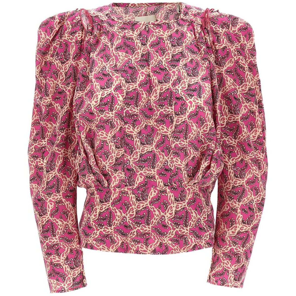 23AHT0012FAA3J10I40FA パープル 秋冬2023 シャツ レディース ju