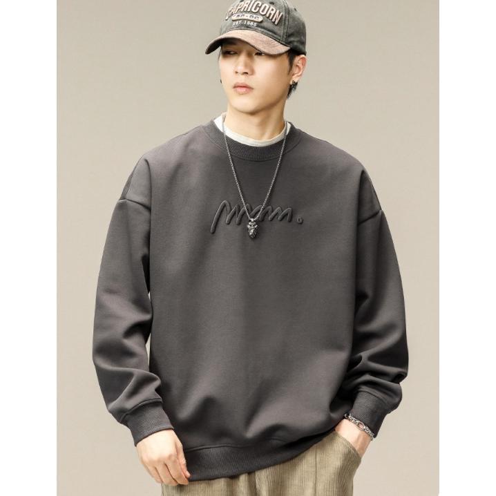 tシャツ メンズ 長袖 ビッグシルエット ロンT アメカジ ストリート 厚手 大きいサイズ ロングスリーブ オーバーサイズ 長袖tシャツ カットソー 韓国　春