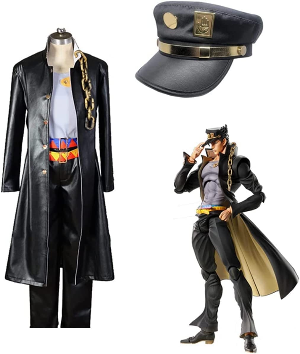 空条承太郎 コスプレ衣装 セット 帽子付き ジョジョの奇妙な冒険 コスチューム 制服 仮装 ステージ服