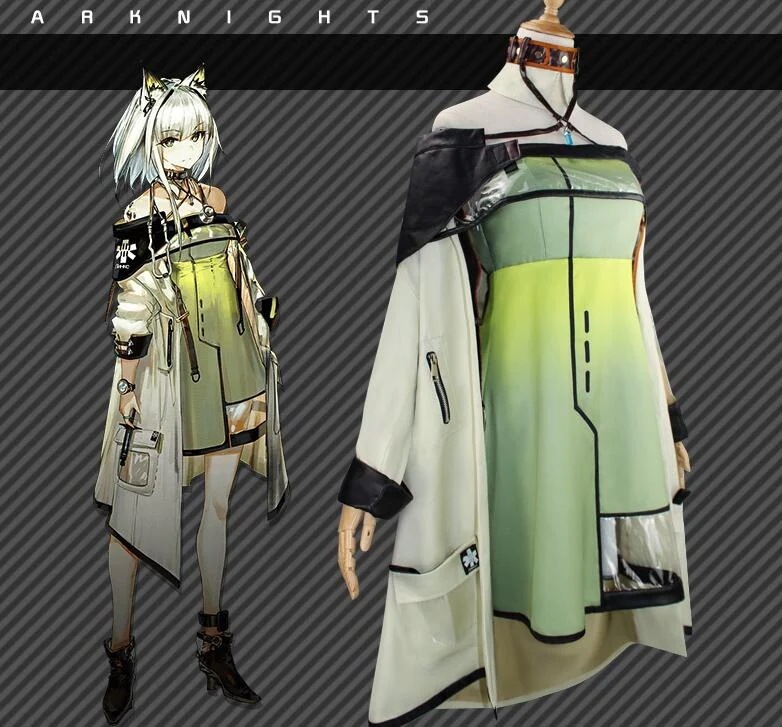 [今だけ！爆売れ商品]アークナイツArknightsケルシー コスプレ 衣装 ワンピース ins話题で