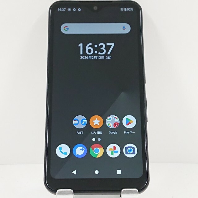 arrows We FCG01 au ブラック 送料無料 本体 c17129 【中古】 6,512円