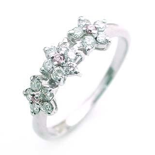 (Brand アニーベル) Pt ピンクダイヤリング（婚約指輪エンゲージリング）楽ギフ_包装02P26Mar16