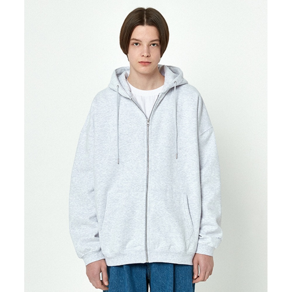 MINIMALPROJECT ピッチスキンオーバーフィットフード集業 MZT101 [ASH GRAY]