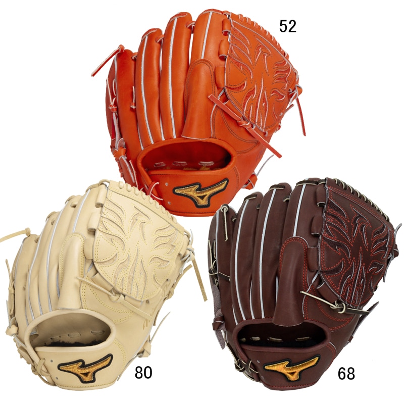 硬式用ミズノプロ 投手用 ヨコ型 サイズ12 グラブ袋付 BSS限定 野球 一般 硬式 グローブ グラブ 限定 25SS(1AJGH32211)