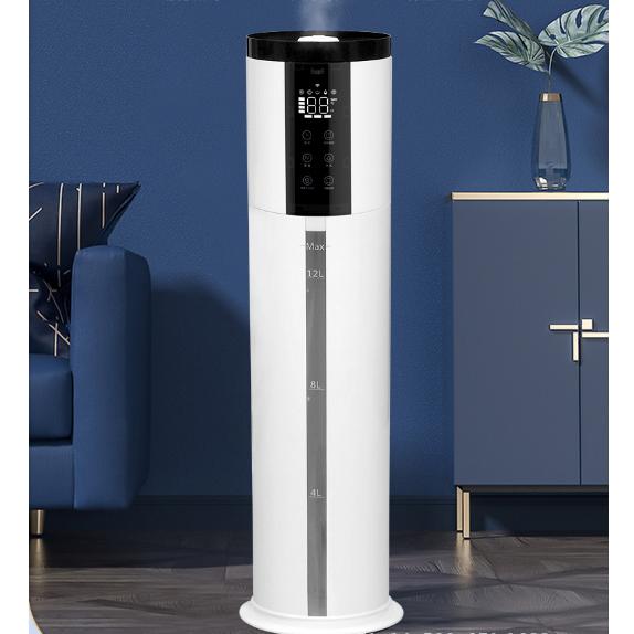 加湿器 大容量 12L 家庭用 会社 乾燥対策 引越し祝い 空焚き防止 静音 上から注水