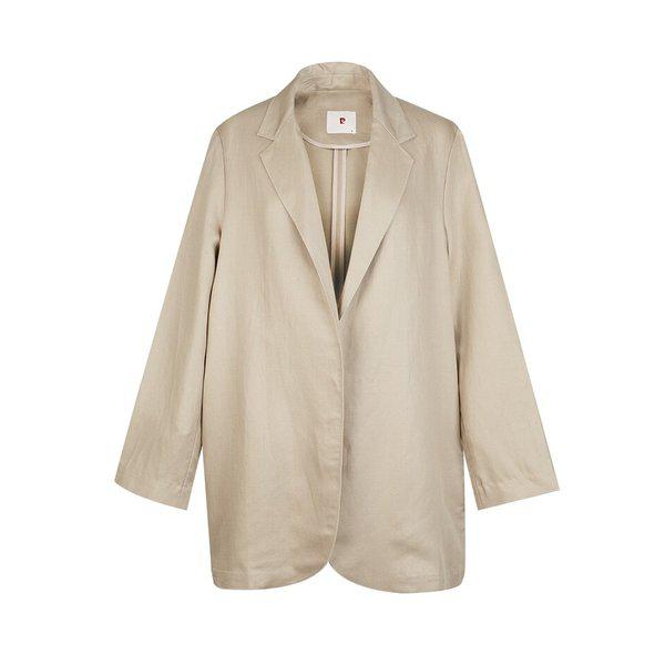 リネンテーラードカラージャケット LOJK2101