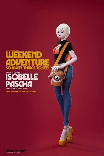 Underverse THE WORLD OF ISOBELLE PASCHA WEEKEND PASCHA 1/6 アクションフィギュア UV202207 channel edition