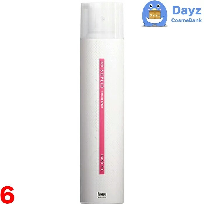 ホーユー ミニーレ スプリール スタイリングスプレー ハードフィックス 180g　6点セット　　ヘアスタイリング剤　　ヘアスプレー スーパーハード 強力　　nc