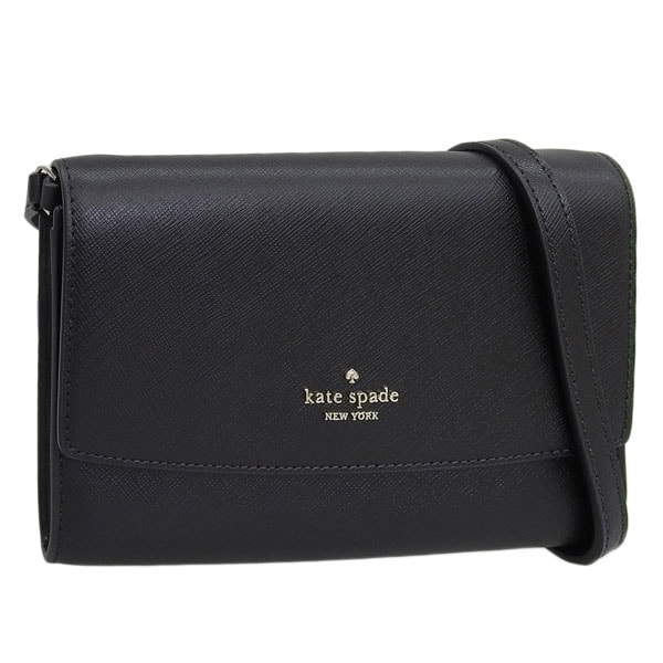 ケイトスペード バッグ レディース ショルダーバッグ アウトレット レザー ブラック ペリー PERRY SAFFIANO LEATHER WALLET KG029-001 KATE SPADE