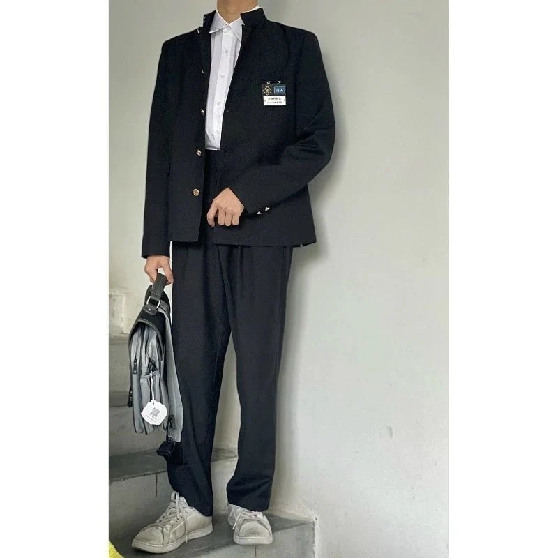 韓国 DK 制服 男女兼用 ジャケット カレッジ JK 学生服 中山 スーツ スーツ 2023 新作 カレッジスタイル クラス制服 スタンドカラー デイメイド