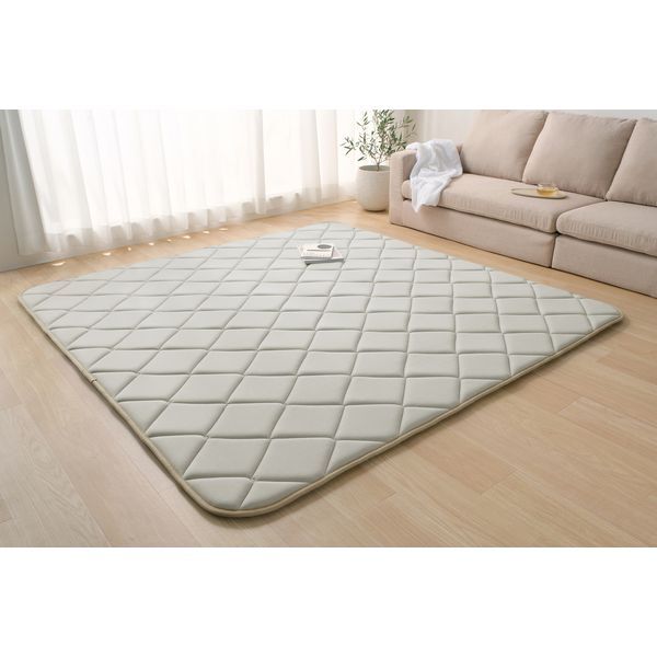 ACRRG-1818-B ベージュ ラ・クッションラグ 冷感ジェルタイプ メーカー直送