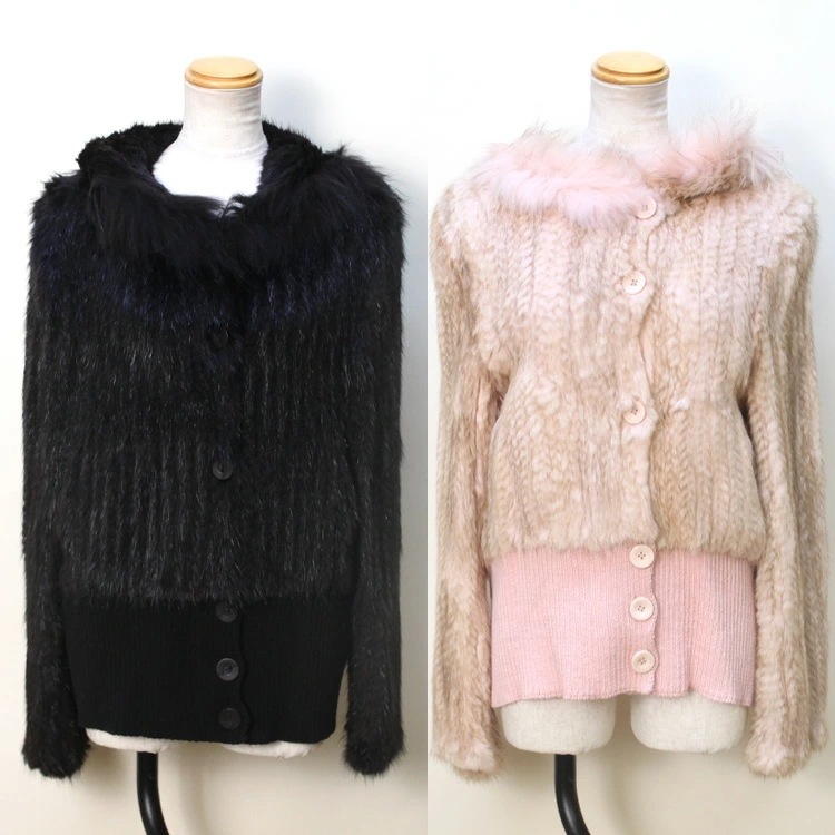 ラクーン襟 マスクラット ファー ジャケット 送料無料 レディース ギフト プレゼント