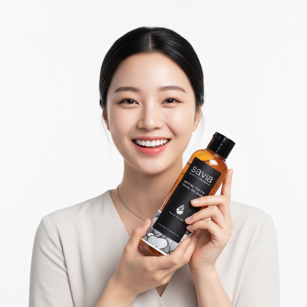 オバコ サビア マリンテティス フェイシャルオイルソープ 200ml オールインワンクレンザー