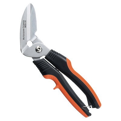 他サイト： 角利(KAKURI) 粗大ゴミ対策 強力万能ハサミ 全長 245mm 斜め刃45 カーペット 段ボール ゴミ 廃品 切断 処分 節約 多用途 鋏 はさみ マルチクラフト MSS-30の商品画像