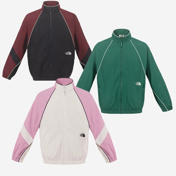 ナイロンジャケット TNF CREW クルー ジャケット スタンドネック ロゴ カジュアル メンズ レディース