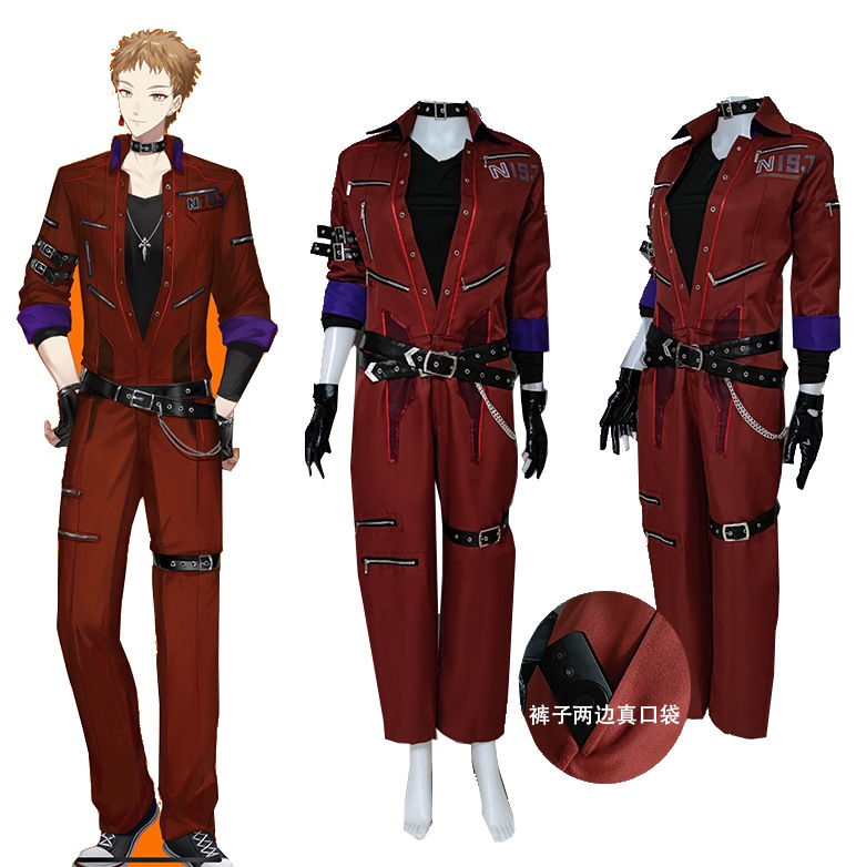 バーチャルYouTuber VTuber 伏見ガクふしみがくコスプレ衣装 コスチューム ハロウィン プレゼント 学園祭 文化祭 学園祭 仮装 演出服 コスプレ服