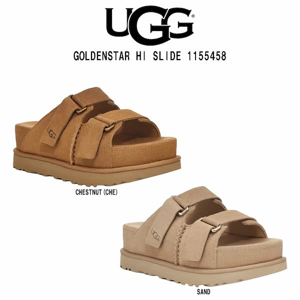 Qoo10] UGG UGG サンダル スリッパ プラットフォ