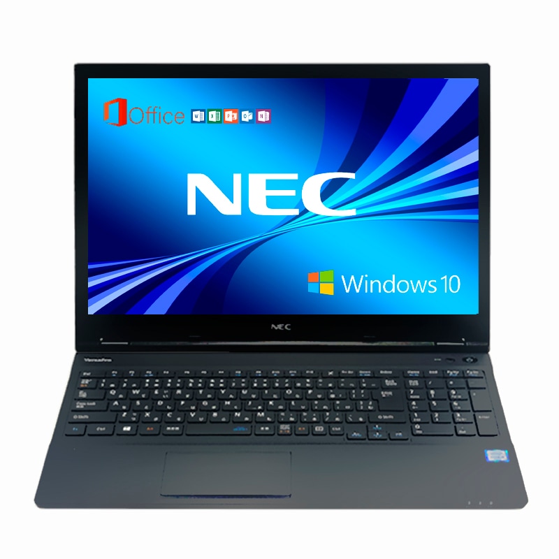 VX-T/15.6型/10キー/第六世代Core i3/WEBカメラ(外付け有)/WIFI/HDMI/DVD/Office　2019 H&B