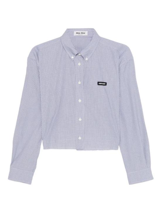 MIU MIU Women Shirts MK1659SOOO 1805 F0008 BLEU