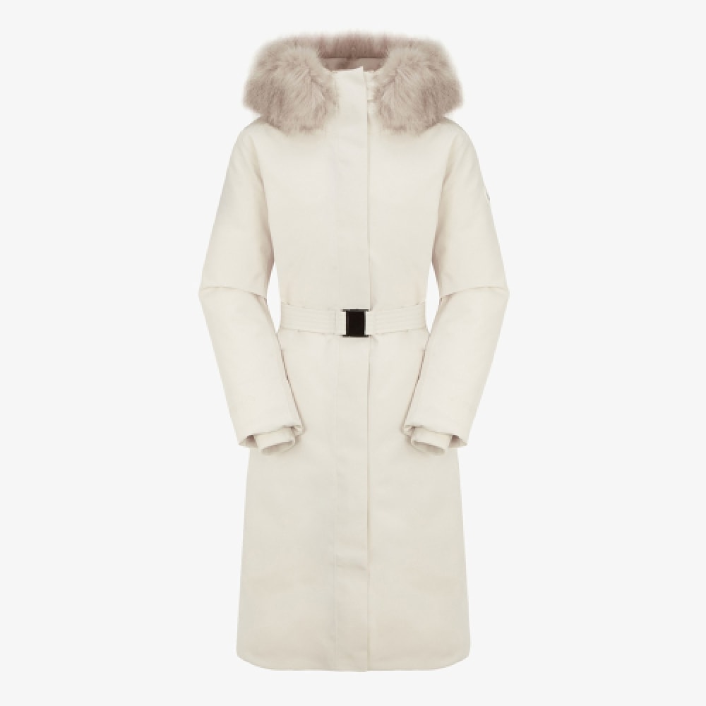 ザ・ノース・フェイス NC1DQ81B 女性用ゴアマテラ RDSダウンコート_アイボリー