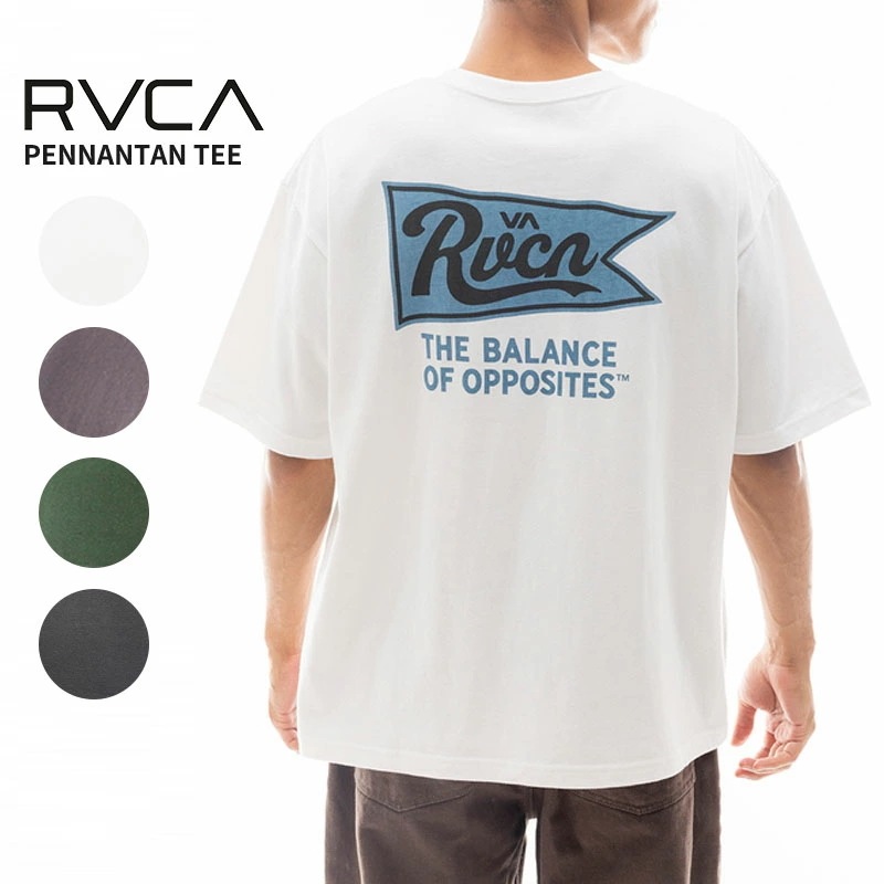 ルーカ RVCA PENNANTAN TEE メンズ 半袖Tシャツ カットソー BE041-227 男性 [AA]