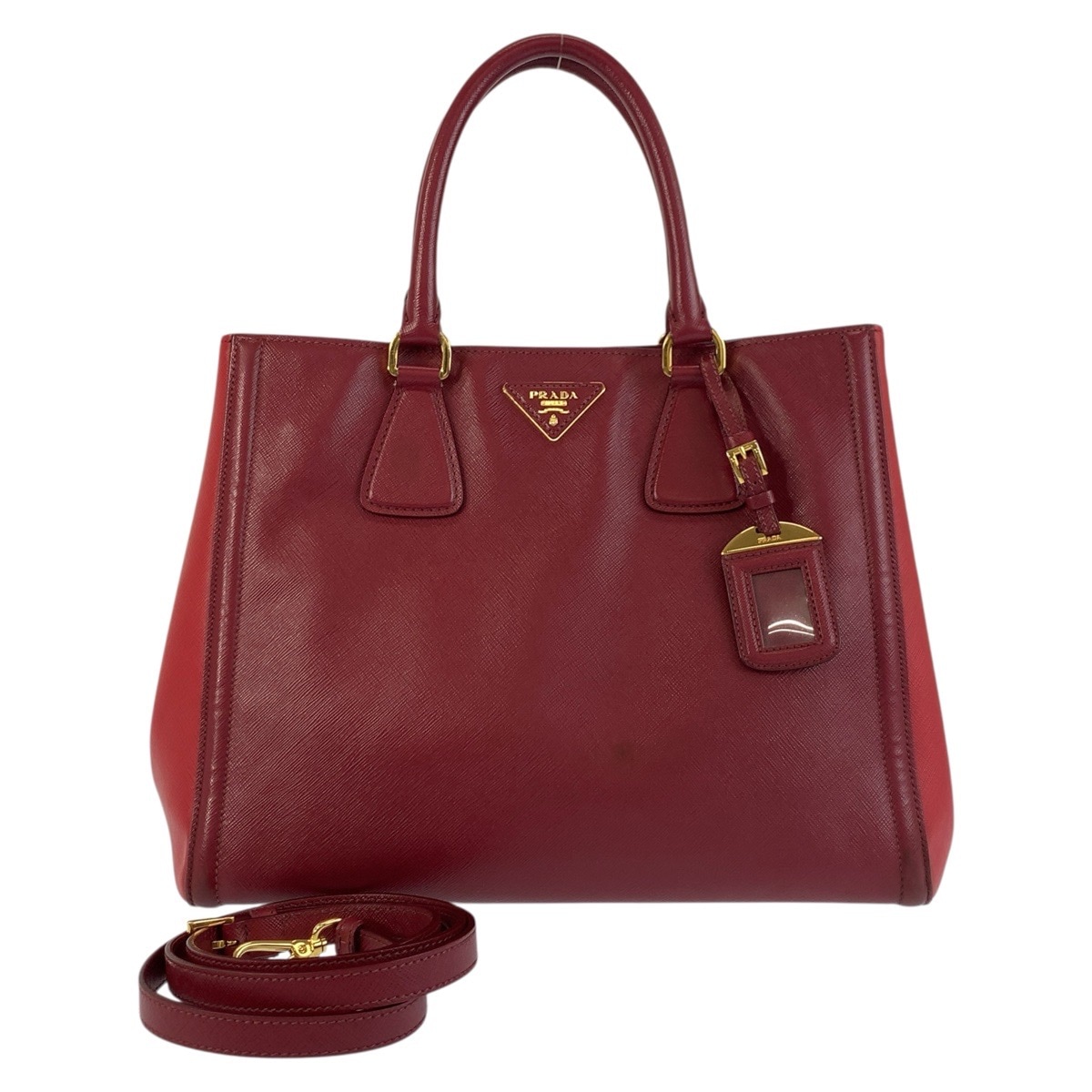 サフィアーノ レッド ゴールド金具 レザー トートバッグ ハンドバッグ ショルダーバッグ 2way レディース 503514 39,260円