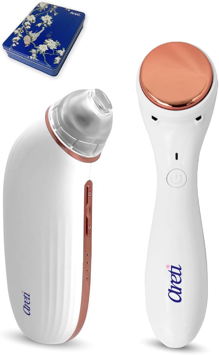 アレティ） カメラ付き 毛穴吸引器 美顔器 セット 収納BOX付き スキンケア b2007WH b2026WH b200726 毛穴吸引機 美顔器 レスキューセット