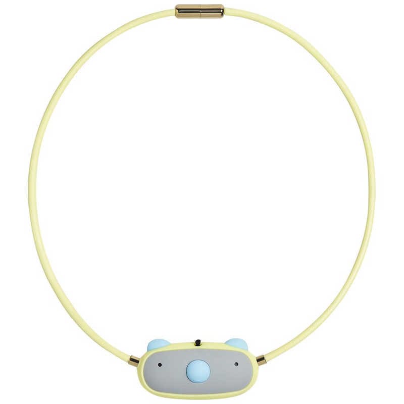 IBLE　首に掛けるだけの空気清浄機 for KIDS Airvida C1 エアビーダ PM2.5対応 イエロー　AIRVIDAC1-YE