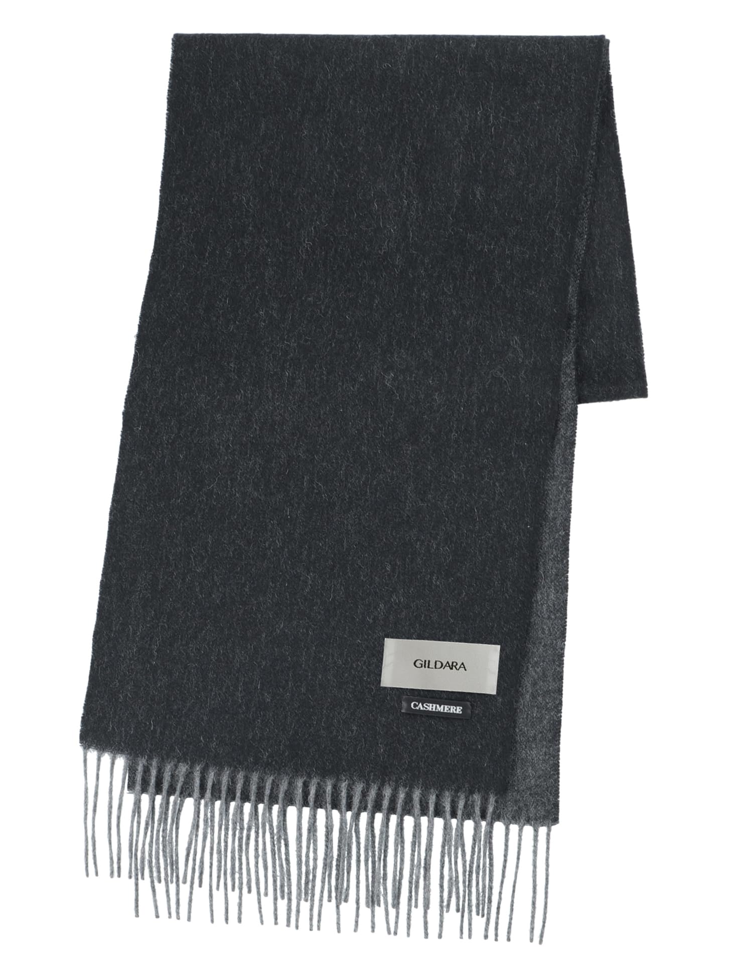 [GILDARA] NWCW30 オーガニックカシミヤ 5% ウール95% リバーシブル カシミア WOOL マフラー 無地 メンズ レディース ユニセックス