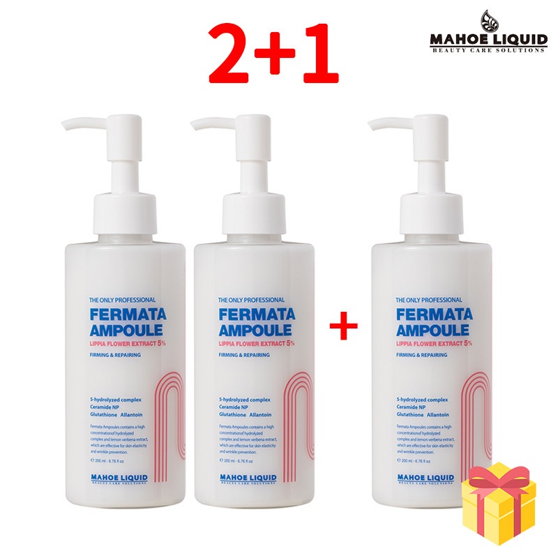 【アンチエイジング】[2+1]フェルマタアンプル200ml 弾力/シワ改善/インナードライ/敏感肌用/抗酸化/エイジングケア/韓国正規品(+サンプル追加贈呈)