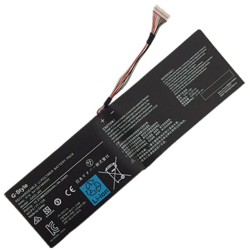 バッテリー互換 CLEVO N130BU N131BU N130WU N131WU N130BAT-3 6-87-N130S-3U9 32WH 11.4V 2790mAh
