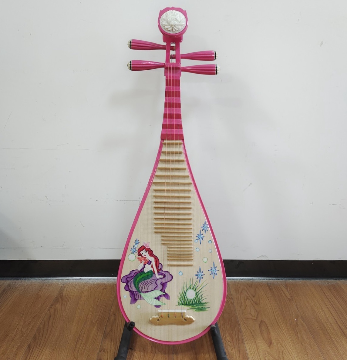 琵琶 子供専用 ピンク色 中国弦楽器