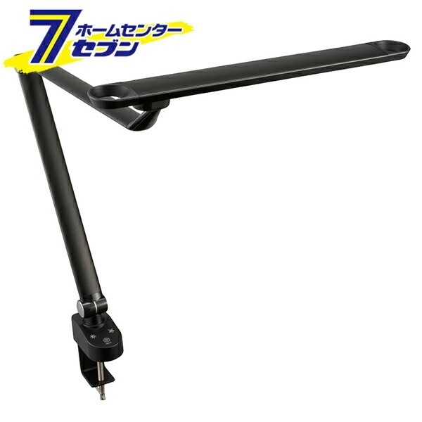 LEDタッチ式調光アームライト [品番]06-1809 AS-LD712AK-K オーム電機 [デス