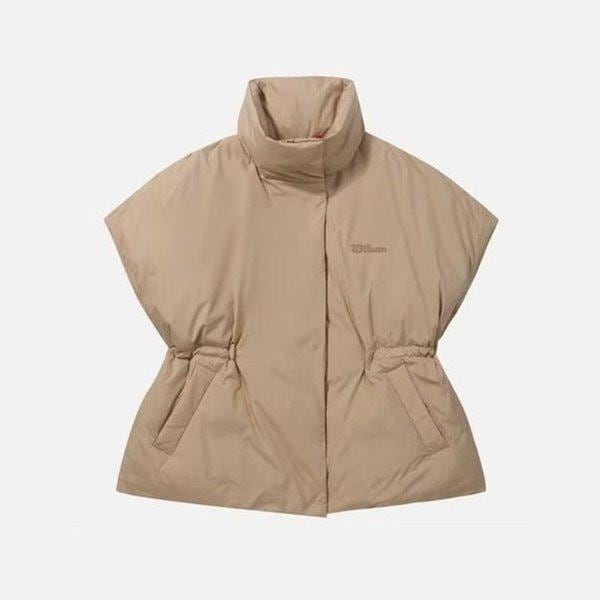 女性軽量グースベストジャケット W244002GDVO7DCM