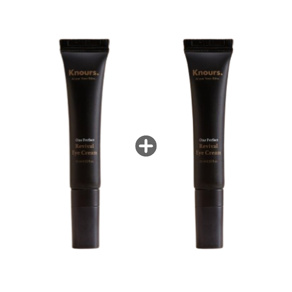 Knours（ノウス）ファーミング + プランピング アイクリーム 20ml (1+1)