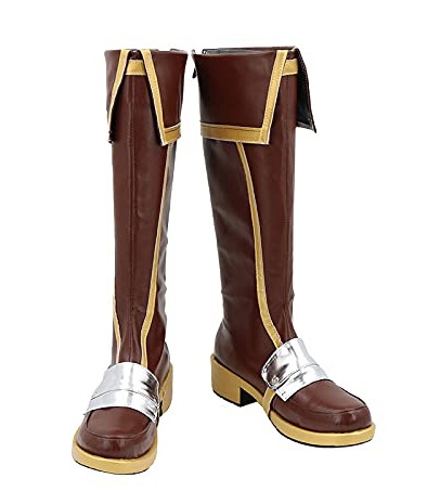 コスプレ靴 あおひつぎさまとき 碧棺左馬刻 変装用 下駄 シューズ 長靴 コスプレ クリスマス ハロウィン