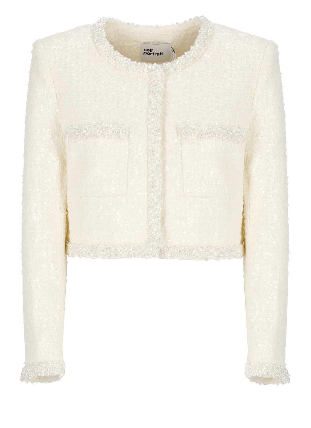 RS25164JCBOUCLE PEARLCREAM 春夏2025 ジャケット レディース ia