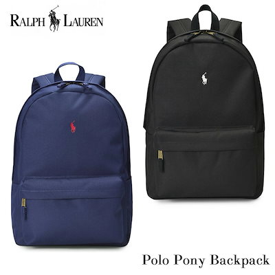 Qoo10] POLO Ralph Lauren ポロポニー ワンポイント バッグパック