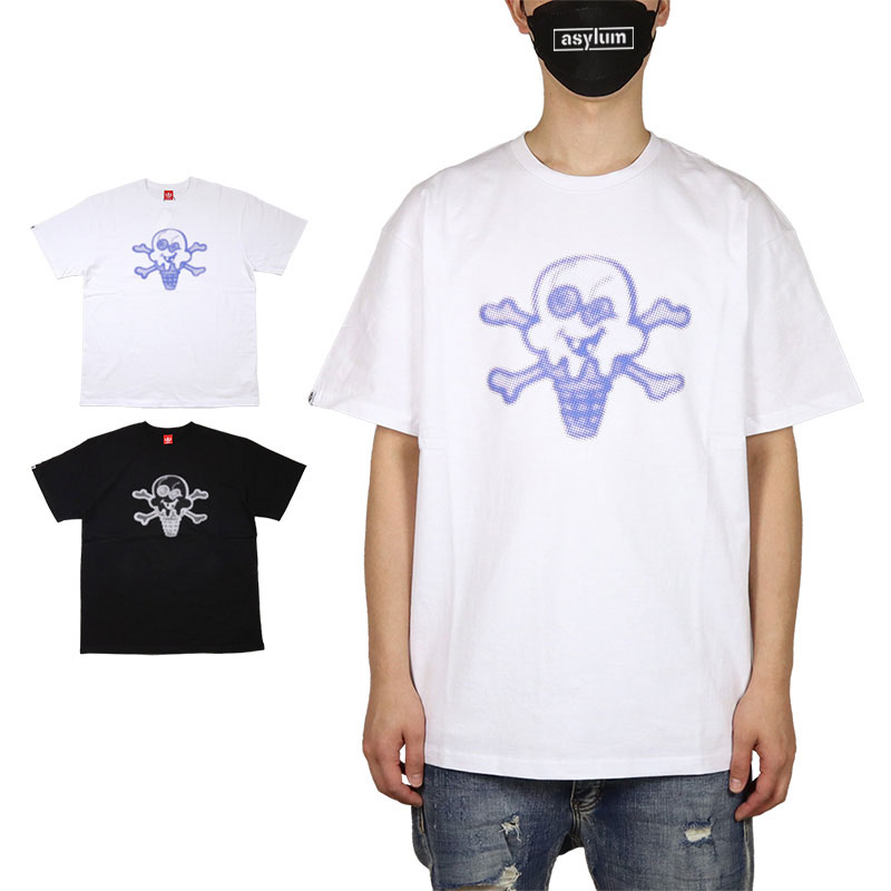 アイスクリーム Tシャツ ICE CREAM 半袖 メンズ レディース ブランド 大きいサイズ 人気 おしゃれ 綿100% 白 黒 003