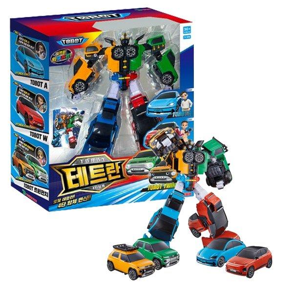 トボット/TOBOT/テトラン/四段合体/ツインパンチ/A/W/四種ロボット合体/自動車/合体ロボット/変身ロボット/韓国ロボット/2024/新型