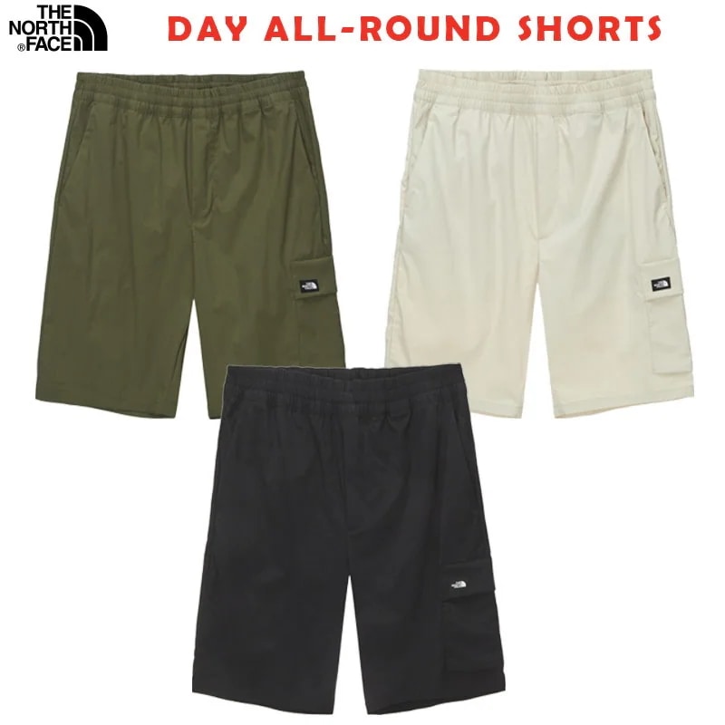 韓国正規品保証 関税負担なし NS6NN15A DAY ALL-ROUND SHORTSデイリー 基本 着装 男子 女子 人気 韓国 ファッション 男女共用 アウトドア
